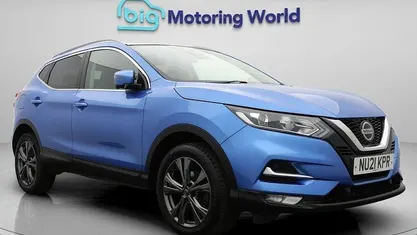 Used Nissan Qashqai N-Connecta 140 HP (102 kW) 2020 Blue SUV