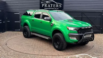 Used Ford Ranger Wildtrack 200 HP (147 kW) 2018 Green Pickup