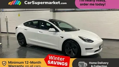 White Used 2022 Tesla Model 3 RWD Sedan | £20,497 (Fair price)