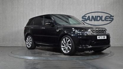 Używany Land Rover Range Rover Sport Autobiography Dynamic 404 KM (297 kW) 2021 Czarny SUV