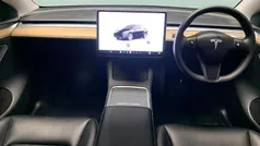 Black Used 2022 Tesla Model Y Long Range SUV | £24,631 (Fair price)