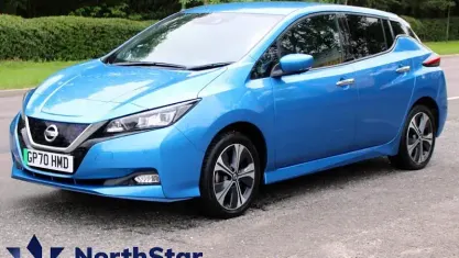 Used Nissan Leaf N-TEC 160 kW (218 HP) 2020 Blue Hatchback