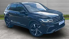 Black Used 2023 VW Tiguan R-line SUV | £28,495 (Fair price)