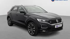 Black Used 2021 VW T-Roc R-line SUV | £20,899 (Fair price)