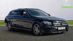 Black Used 2018 Mercedes E220 AMG Line Premium Estate | £20,199 (Fair price)