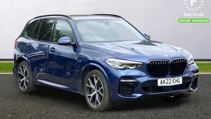 Used BMW X5 M Sport 394 HP (289 kW) 2022 Blue SUV