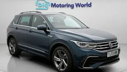 Used VW Tiguan R-line Edition 150 HP (110 kW) 2023 Blue SUV