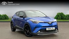Nebula blue bitone Used 2018 Toyota C-HR SUV | £15,444 (Fair price)