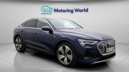 Used 2022 Audi e-tron Sportback S-Line SUV | £23,000 (Fair price)