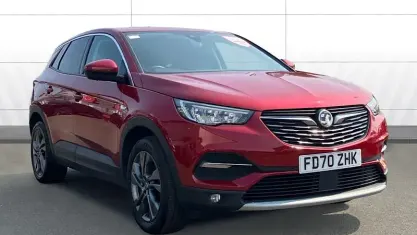 Used Vauxhall Grandland X 131 HP (96 kW) 2020 Red SUV