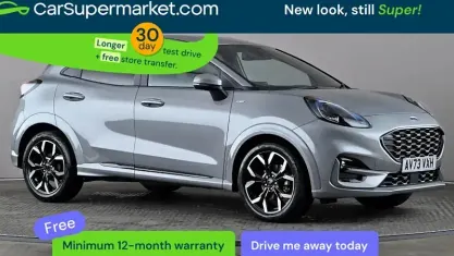 Begagnad Ford Puma ST-Line X 125 HK (91 kW) 2023 Silver SUV