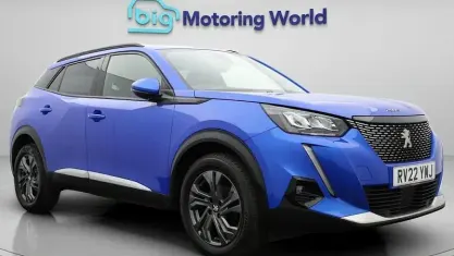Used Peugeot 2008 Allure Premium 101 HP (74 kW) 2022 Blue SUV
