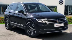 Black Used 2023 VW Tiguan Elegance SUV | £27,499 (Fair price)