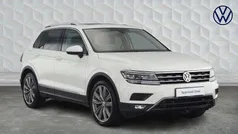 White Used 2018 VW Tiguan SEL SUV | £20,000 (Fair price)
