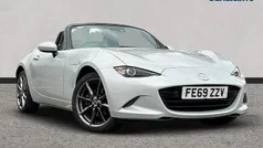 Silver Used 2019 Mazda MX5 Inclusive Cabriolet | £16,699 (Fair price)