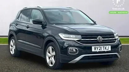 Used VW T-Cross SEL 110 HP (80 kW) 2021 Black SUV