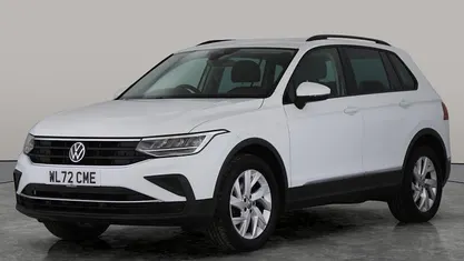 White Used 2023 VW Tiguan S SUV | £19,159 (Good price)