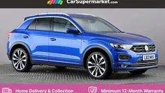 Blue Used 2021 VW T-Roc R-line SUV | £19,197 (Fair price)