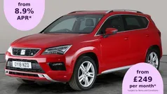 Red Used 2018 Seat Ateca 4Drive SUV | £14,118 (Fair price)