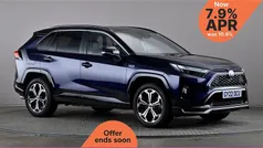 Blue/black Used 2022 Toyota RAV4 Hybrid SUV | £30,187 (Fair price)