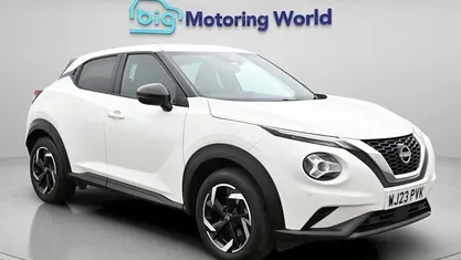 Used Nissan Juke N-Connecta 114 HP (83 kW) 2023 White SUV