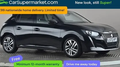 Used Peugeot 208 Allure+ 102 HP (75 kW) 2022 Black Hatchback