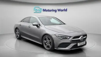 Used Mercedes CLA180 AMG line 136 HP (100 kW) 2021 Grey Coupe