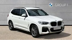 White Used 2021 BMW X3 M Sport SUV | £27,695 (Good price)