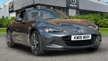 Used Mazda MX5 Inclusive 160 HP (117 kW) 2018 Grey Cabriolet