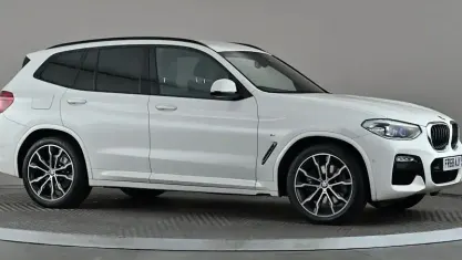 Used BMW X3 M Sport 190 HP (139 kW) 2019 White SUV