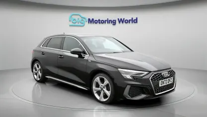 Used Audi A3 Sportback S-Line 110 HP (80 kW) 2023 Black Hatchback