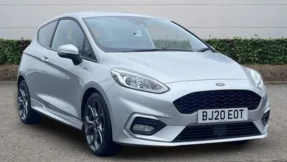 Used Ford Fiesta ST-Line 125 HP (91 kW) 2020 Silver Hatchback