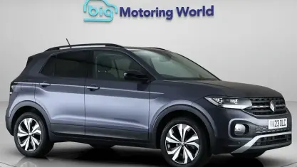 Used VW T-Cross Black Edition 110 HP (80 kW) 2023 Grey SUV