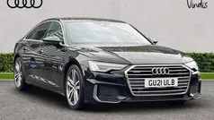 Black Used 2021 Audi A6 S-Line Sedan | £28,491 (Good price)