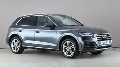 Used Audi Q5 S-Line 190 HP (139 kW) 2018 Grey SUV