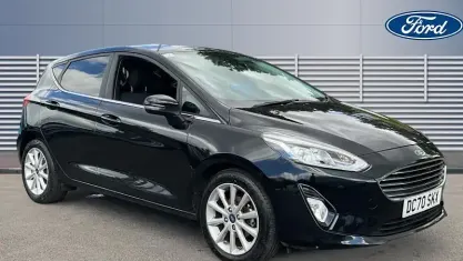 Używany Ford Fiesta Titanium 125 KM (91 kW) 2020 Czarny Hatchback