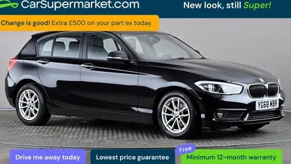 Used BMW 118 Performance 136 HP (100 kW) 2019 Black Hatchback