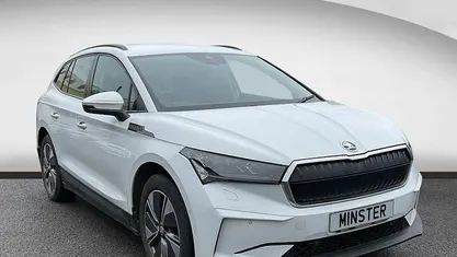 Used Skoda Enyaq iV ecoSuite 150 kW (204 HP) 2022 White SUV