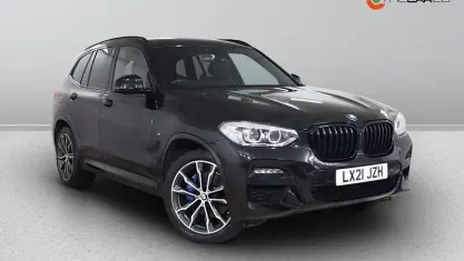 Used BMW X3 M Sport 190 HP (139 kW) 2021 Black SUV
