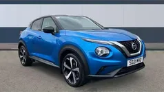 Blue Used 2021 Nissan Juke Tekna SUV | £14,728 (Fair price)