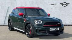 Rebel green Used 2022 Mini John Cooper Works Countryman SUV | £31,850 (Fair price)