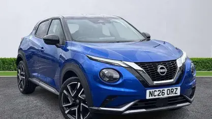 New Nissan Juke Tekna+ 114 HP (83 kW) 2026 Mgn blue+blk SUV
