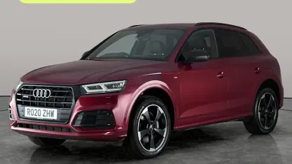 Used Audi Q5 Black Edition 299 HP (219 kW) 2020 Red SUV