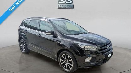 Begagnad Ford Kuga ST-Line 150 HK (110 kW) 2018 Svart SUV