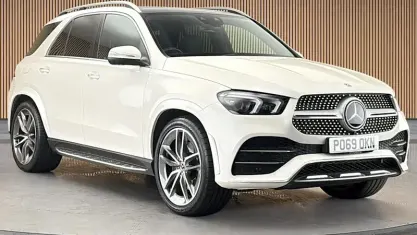 Used Mercedes GLE350 AMG line 272 HP (200 kW) 2019 Diamond white SUV