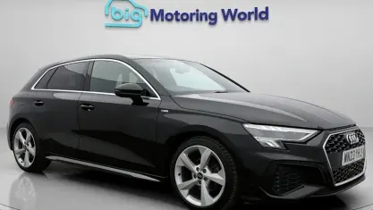 Used Audi A3 Sportback S-Line 110 HP (80 kW) 2023 Black Hatchback