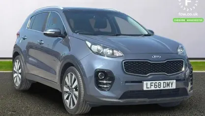 Used Kia Sportage 141 HP (103 kW) 2018 Blue SUV