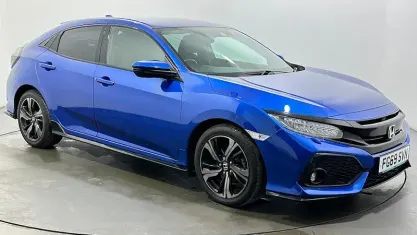 Used Honda Civic Sport 182 HP (133 kW) 2019 Blue Hatchback