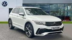 White Used 2023 VW Tiguan R-line SUV | £29,610 (Fair price)