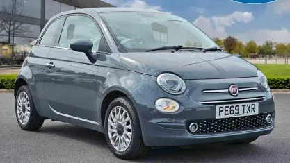 Used Fiat 500 Lounge 69 HP (50 kW) 2019 Grey Hatchback
